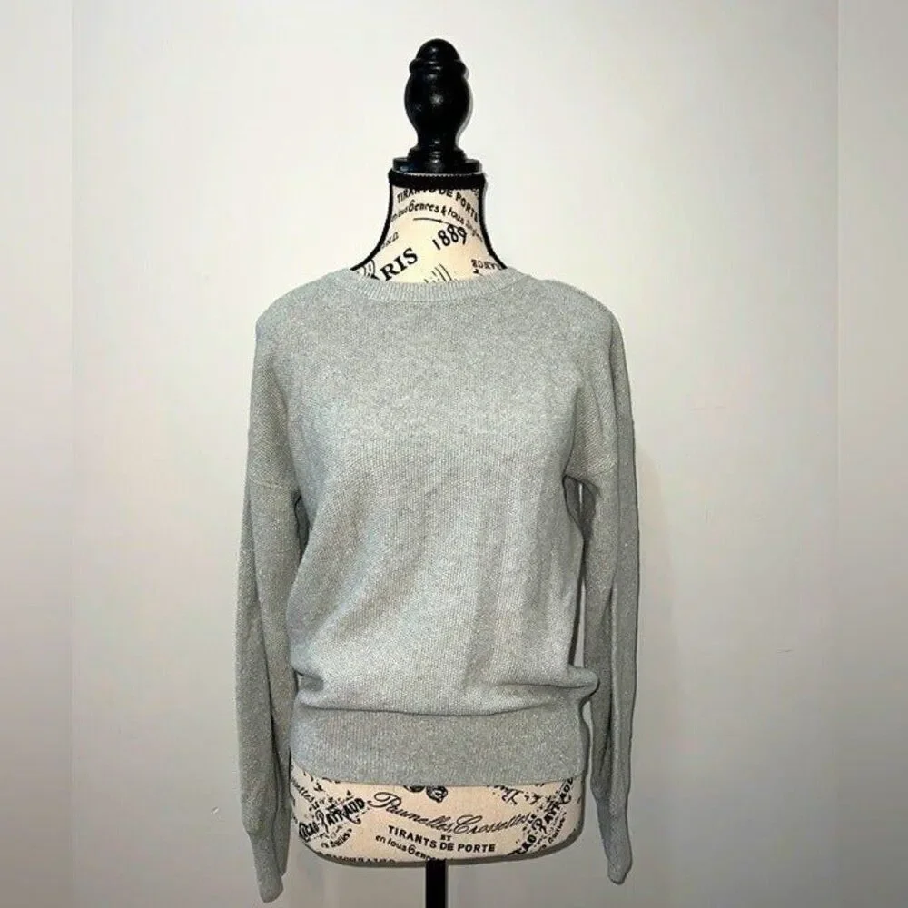 Gap Kids Gray Sparkle Sweater, XL